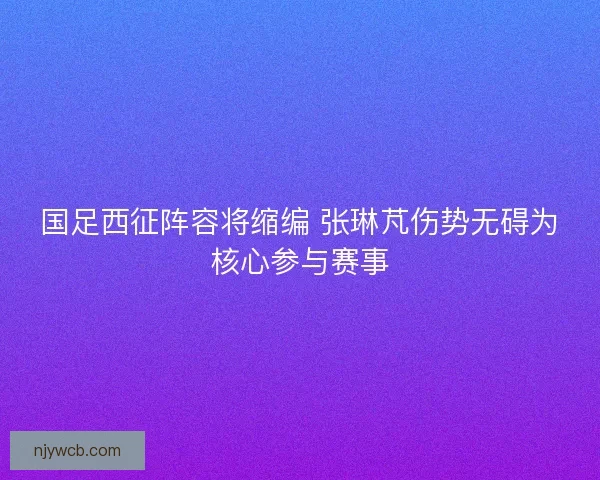 国足西征阵容将缩编 张琳芃伤势无碍为核心参与赛事